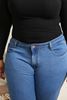 Picture of CURVY GIRL STRETCHY BLUE JEANS